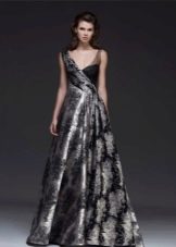 Lush evening dress with straps