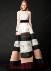 Lush a-line evening dress