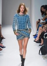 Long sleeve denim dress