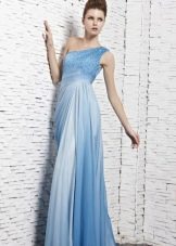 Blue gradient dress