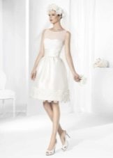 Short wedding dress from ManuAlvarez