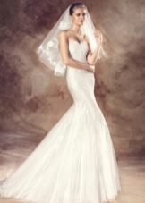 Wedding dress from Avenue Diagonal mermaid