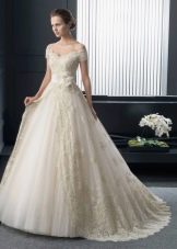 Ball gown wedding dress from Rosa Clara