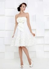 Wedding dress from the collection Simple White by Kookla short