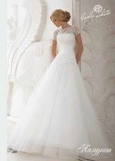 Wedding dress from the Diamond collection by Lady White with lace