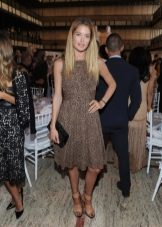Leopard print dress for blonde