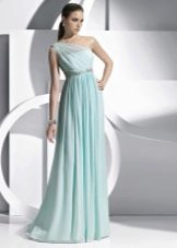 One shoulder greek dress