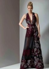 Floral chiffon dress