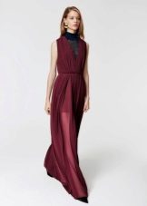 Chiffon evening dress