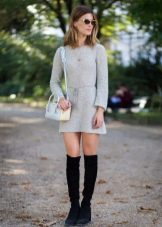 Shades of gray in dresses