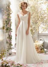Empire Wedding Dress by Mori Lee