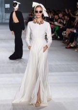 소매가 있는 Giambattista Valli 웨딩 드레스