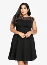 Black shift dress for fat girls