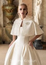 Cape for a wedding dress from Tatiana Kaplun
