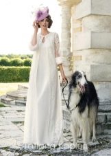 Lace cape for a wedding dress from Tatyana Kaplun