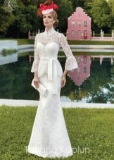 Wedding dress from Tatiana Kaplun from the collection Lady of quality with long sleeves