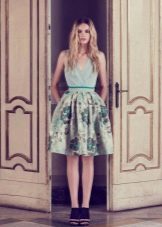 Mint colored dress