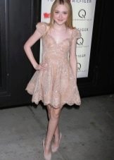 Colored babydoll dress light