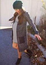 Warm dress for pregnant women