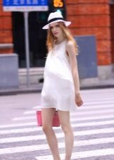 Short A-line Maternity Dress