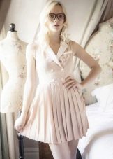 Short milk dress