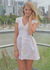 Milk dress for blonde