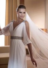 Greek style maternity dress