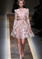 Organza cocktail dress
