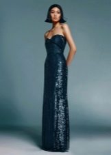 Blue disco dress