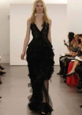 Wedding dress in black
