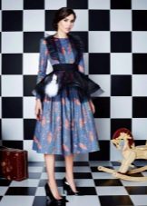 Organza peplum