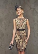 Floral office dress from Rosa Clara