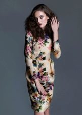 Floral office dress