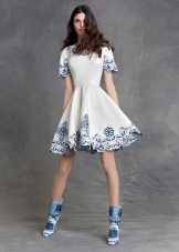 Vintage dress from Dolce & Gabbana with embroidery