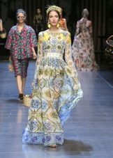 Vintage dress from Dolce & Gabbana to the floor