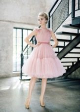 Light pink short dress