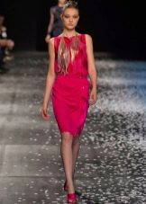 Crimson short dress