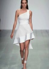 Silk wide strap dress