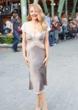 Silk slip dress