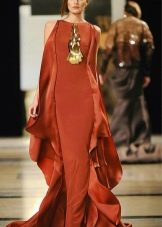 Long Terracotta Dress