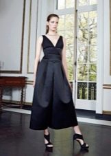 Black dress with straps