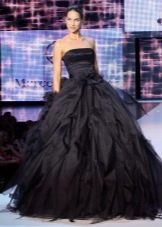 Black puffy dress