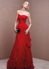 Red dress from La Sposa