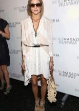 Accessories and decorations for asymmetrical dresses