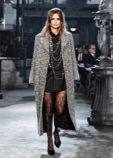 Coat under a sheath dress