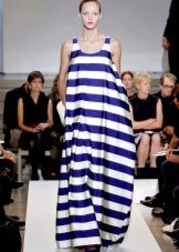 Striped bag dress
