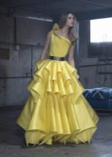 Evening puffy dress