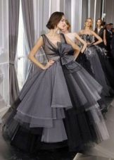 Evening lush tulle dress