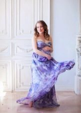 Lilac Maternity Dress