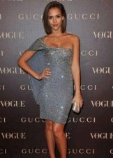 Women's Matching Dress Autumn - Jessica Alba